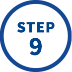 ステップ9